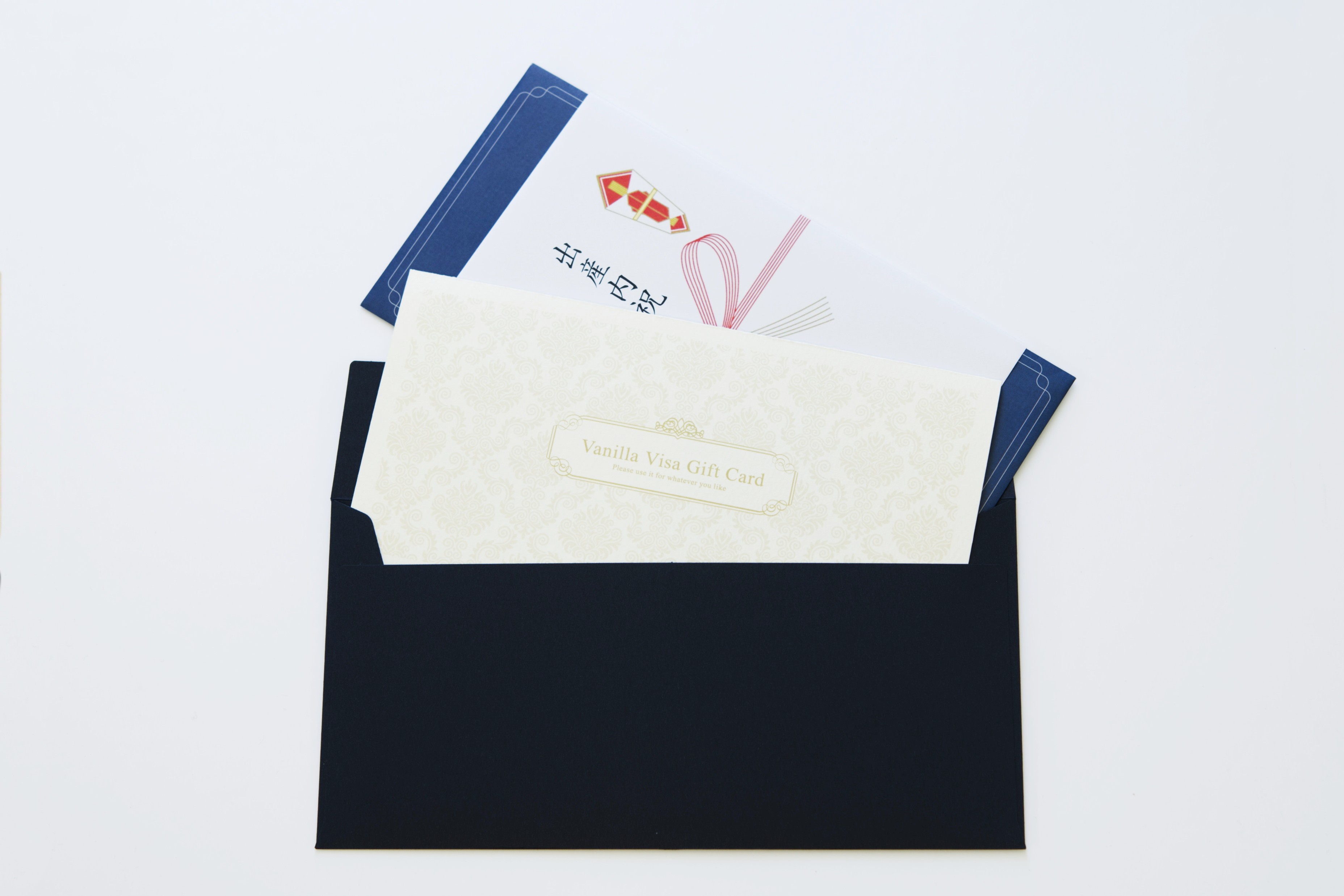 Visaギフトカード_メッセージカードセット